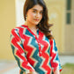 Aayaa Pure Muslin printed Kurti & Pant - Multi Color