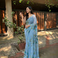 Vamsee Aditi Grey Georgette Saree - Swadesiicart