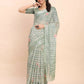 Shree Shyam Fashion Linen Cotton Light Green Saree