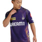 Kolkata Knight Riders Men Purple Printed Half Sleeves Jersey IPL, T20 | Swadesiicart