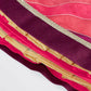 House of Panchhi Rose Organza Siroski Stone Work Leheriya Print Lehenga Choli & Dupatta | Swadesiicart