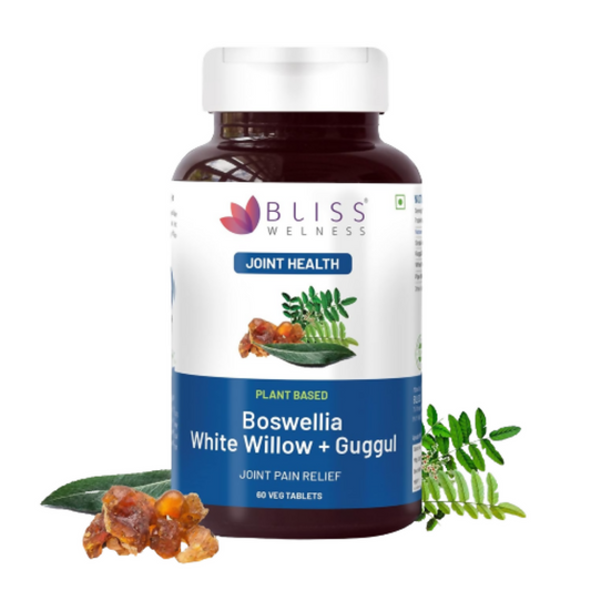 Bliss Welness Boswellia White Willow Tablets | Swadesiicart
