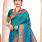 Shree Shyam Fashion Paithani Silk Sea Green Saree