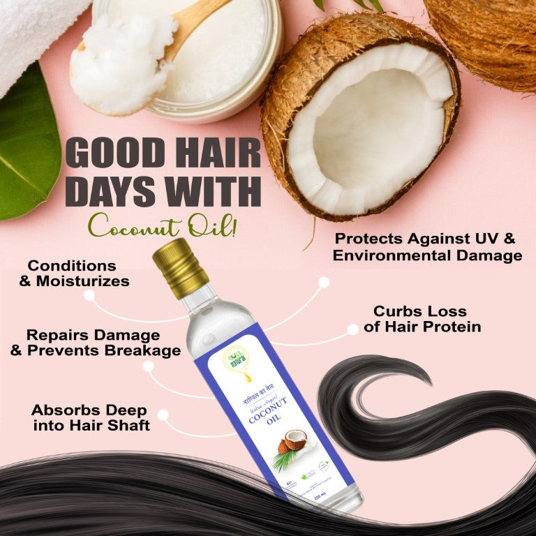 Shuddh Natural Coconut Oil Cold Pressed | Swadesiicart