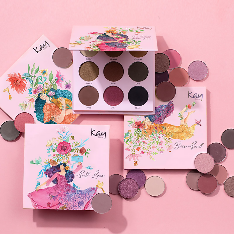 Kay Beauty By Katrina Kaif Eyeshadow Palette - Pure Bloom | Swadesiicart