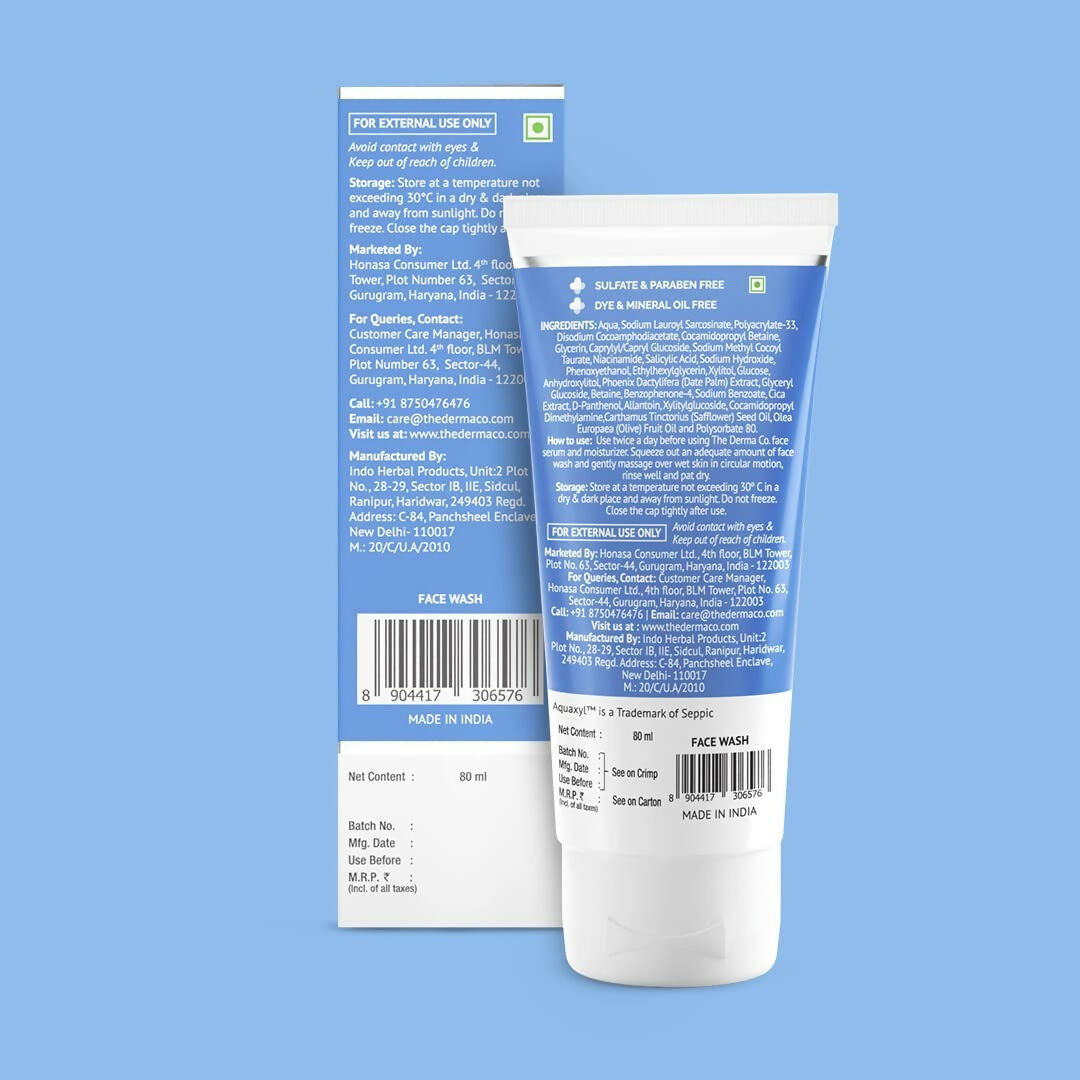 The Derma Co Sali-Cinamide Anti-Acne Face Wash - Swadesiicart
