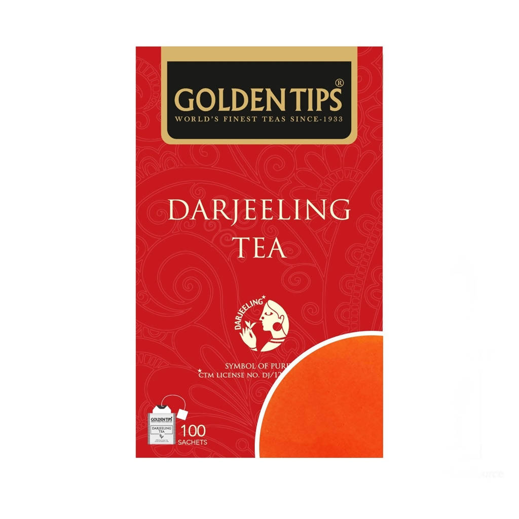 Golden Tips Darjeeling Tea Bags - Swadesiicart