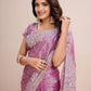 kasee Floral Zari Silk Blend Ready to Wear Saree | Swadesiicart