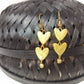 Terracotta Lovely Heart Shaped Hangings-Mehndi Green