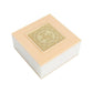 Golden Peacock White 24 Ct Gold Polished White SaiBaba Wood Prayer Box