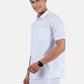 Ramraj Cotton Mens 100% Cotton Half Sleeve White Shirt | Swadesiicart