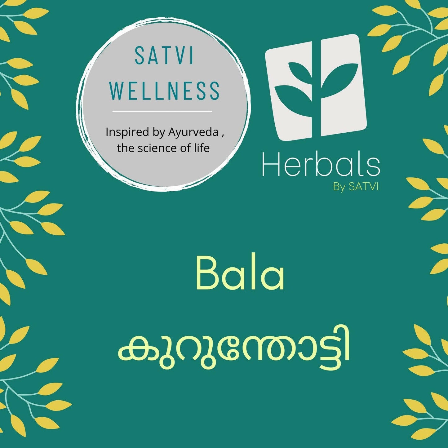 Satvi Wellness Dry Bala / Kurunthoti Chopped - Swadesiicart