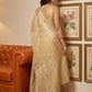 Anaita Cream Woven Tissue Silk Saree With Blouse