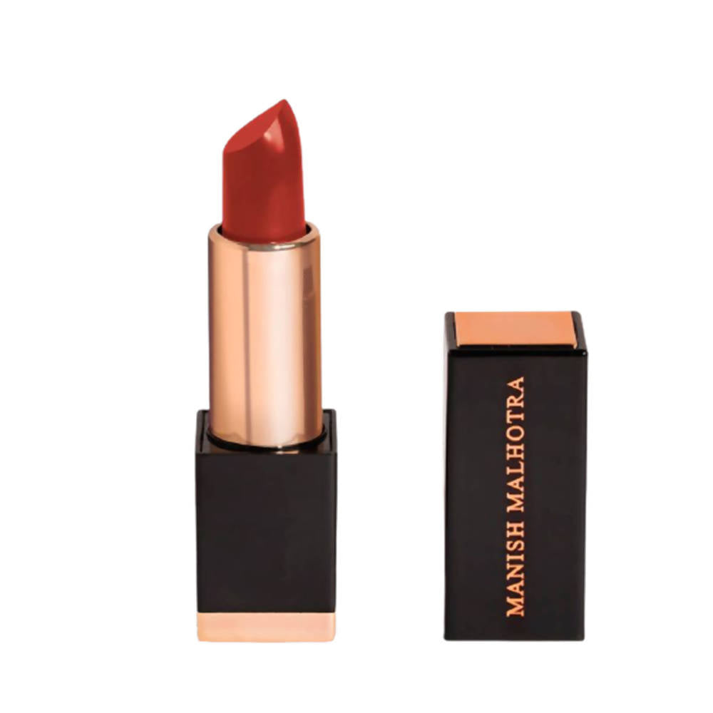 Manish Malhotra Hi-Shine Lipstick - Ruby Runway (4 Gm) - Swadesiicart