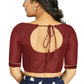 Aastha Fashion Women's Maroon Art Silk Designer Party Wear Readymade Blouse
