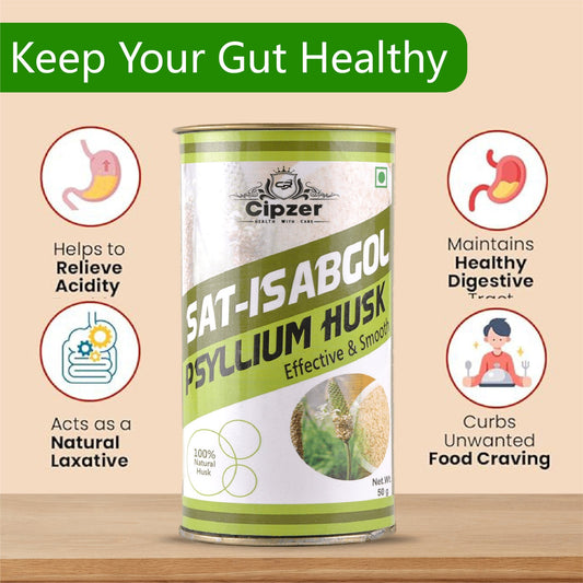 Cipzer Sat-Isabgol Psyllium Husk | Swadesiicart