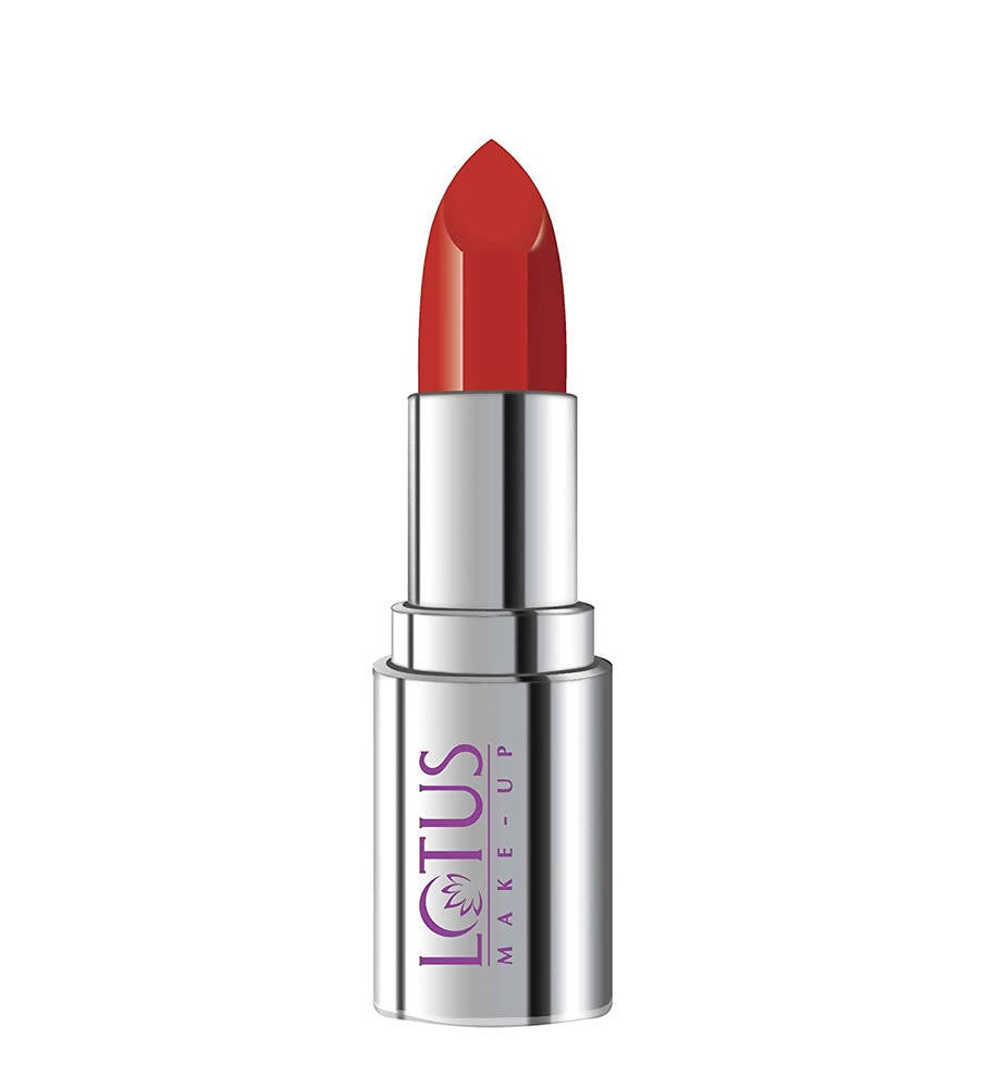 Lotus Makeup Ecostay Butter Matte Lip Color Bold Terracotta, Orange (4 Gm) - Swadesiicart