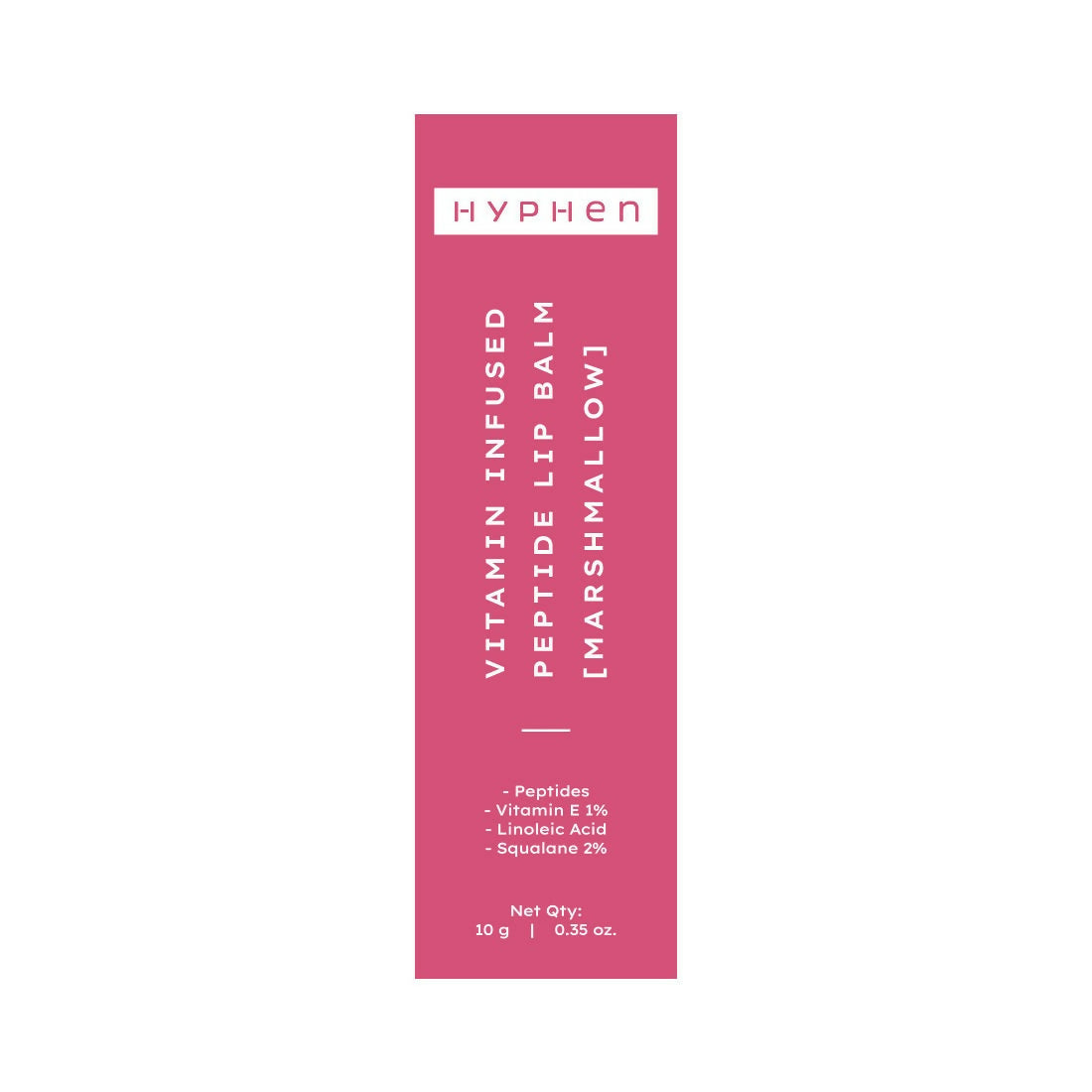Hyphen By Kriti Sanon Marshmallow Vitamin Infused Peptide Lip Balm, Hydrate & Moisturize, Smoothen Lips & Repair Moisture Barrier | Swadesiicart