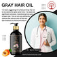 Ivory Natural Gray Oil Restore Natural Black Hair And Shine | Swadesiicart