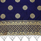 Mimosa Women's Banarasi Art Silk Navy Dupatta | Swadesiicart