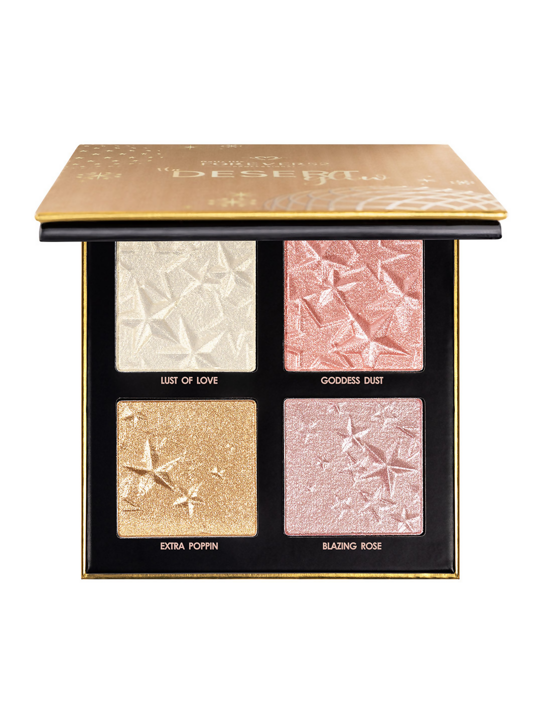 Daily Life Forever52 Desert Glow 4 Color Highlighter Palette - DGH003 | Swadesiicart