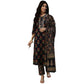 Anubhutee Women's Navy Kurta Churidar with Dupatta Set | Swadesiicart