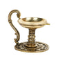 CraftVatika Gold-Toned Handmade Oil Lamp Showpiece | Swadesiicart