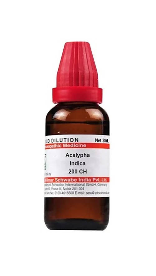 Dr. Willmar Schwabe India Acalypha Indica Dilution | Swadesiicart