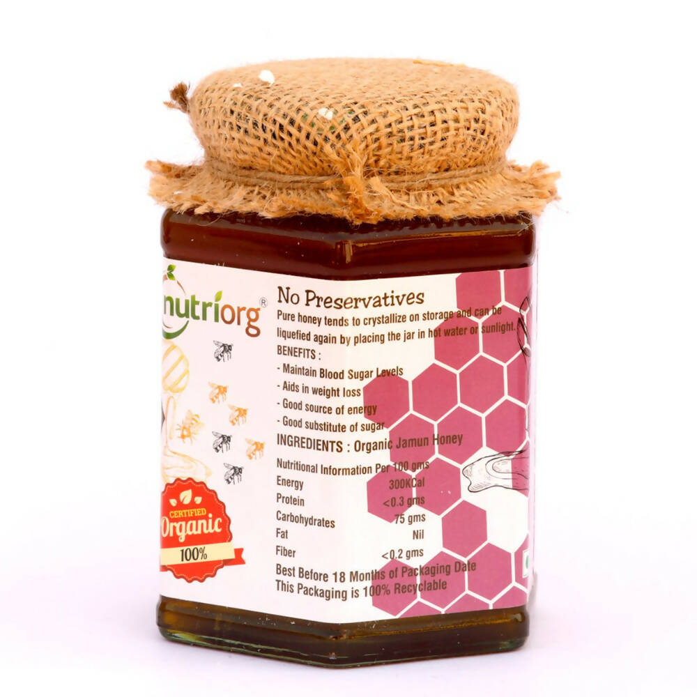 Nutriorg Organic Jamun Honey - Swadesiicart