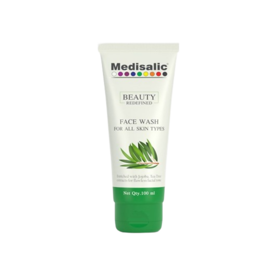 Torque's Medisalic Face Wash Enriched With Jojoba And Tea Tree Extracts For All Skin Types - Swadesiicart