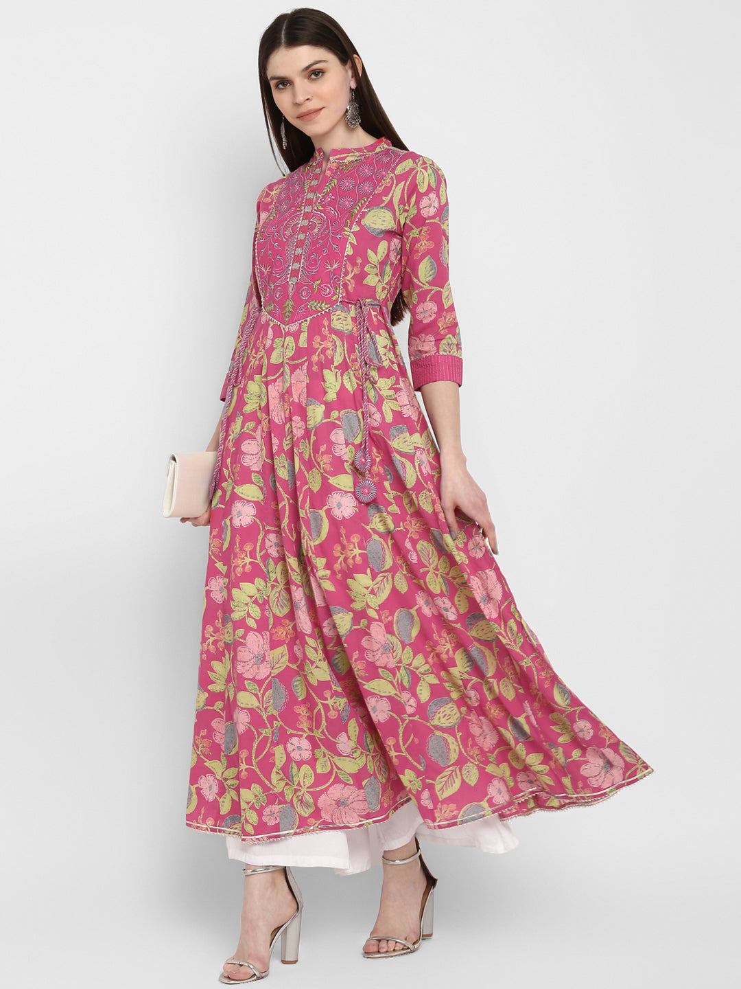 Printed Anarkali