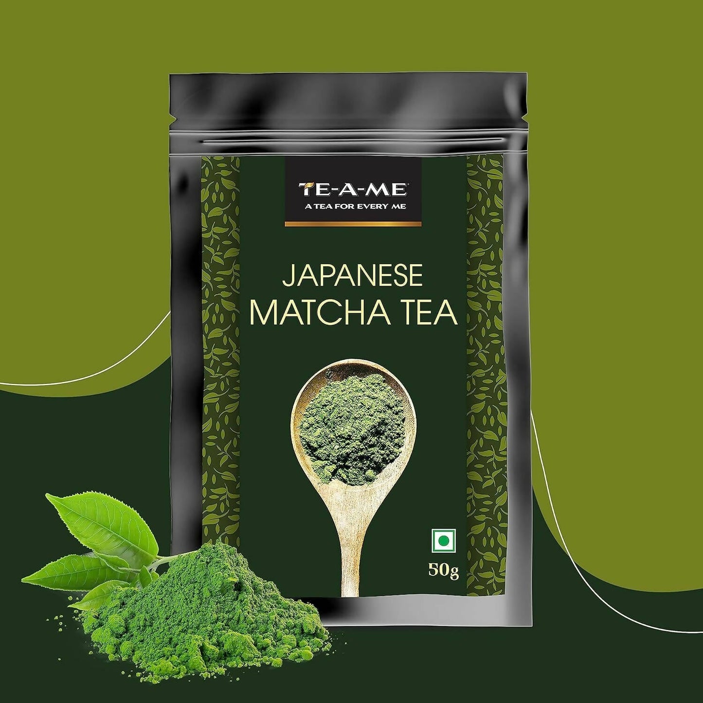 TE-A-ME Japanese Matcha Green Tea Powder | Swadesiicart