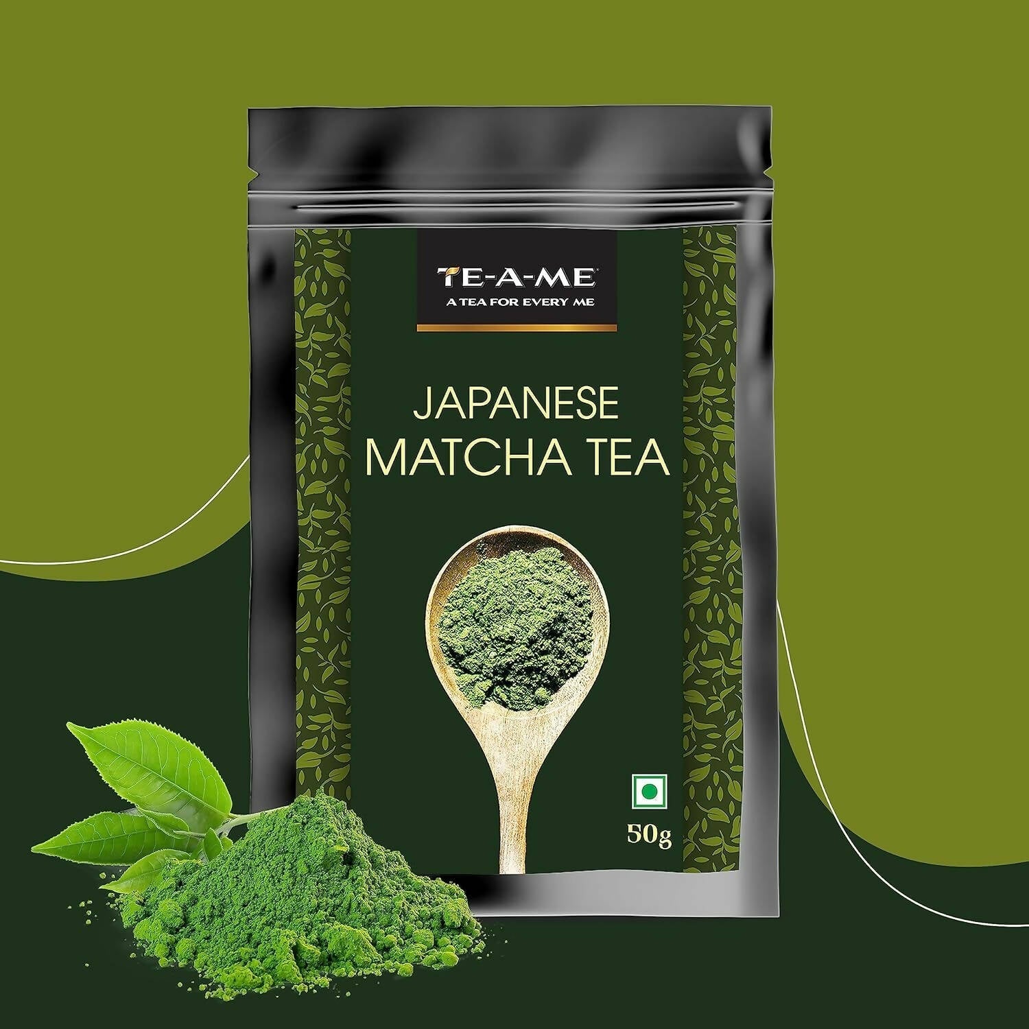 TE-A-ME Japanese Matcha Green Tea Powder | Swadesiicart