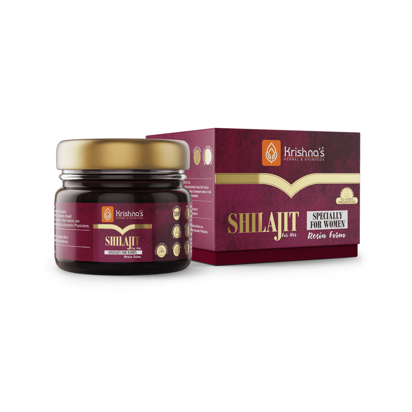 Krishna'S Herbal & Ayurveda Himalayan SJ Resin Women | Swadesiicart