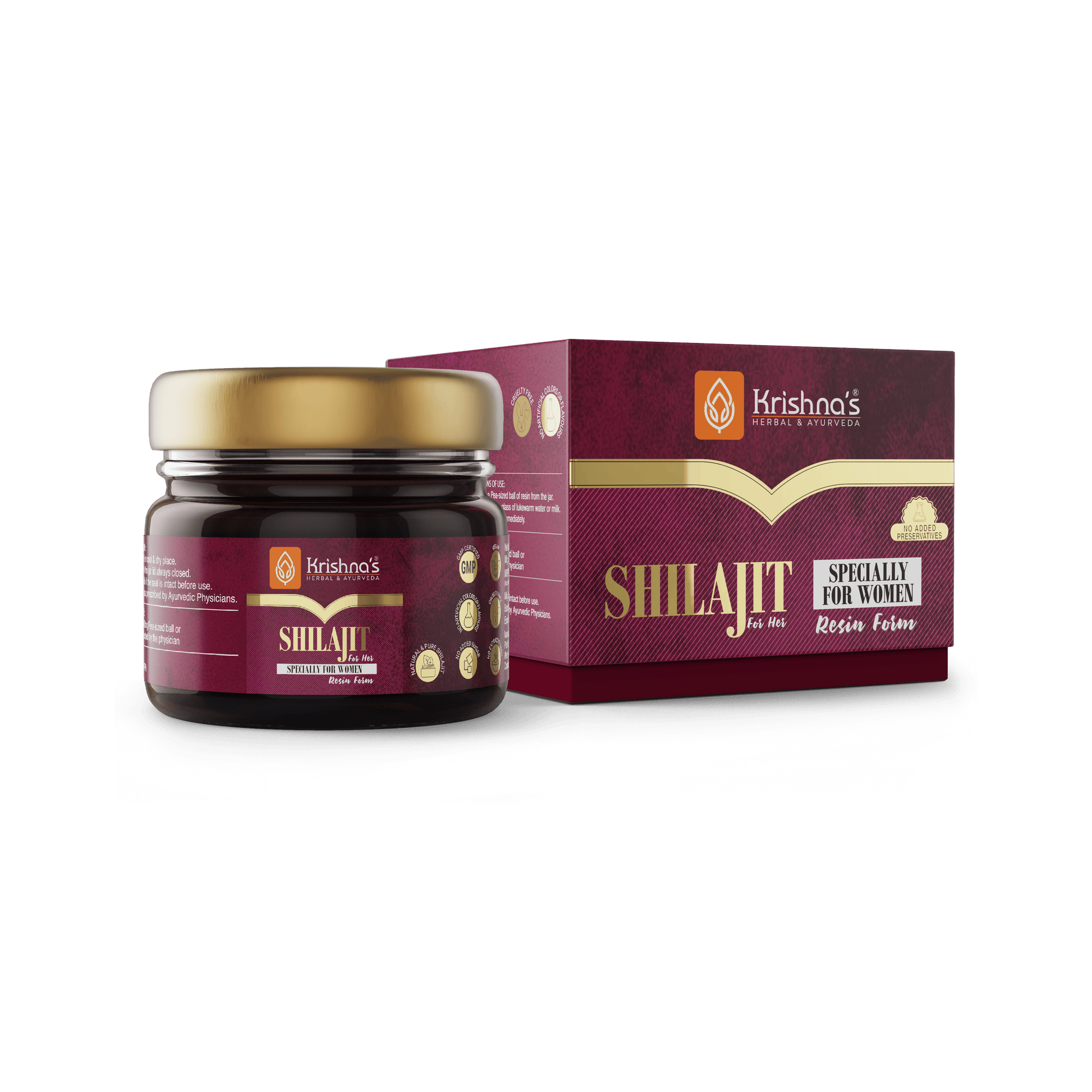 Krishna'S Herbal & Ayurveda Himalayan SJ Resin Women | Swadesiicart