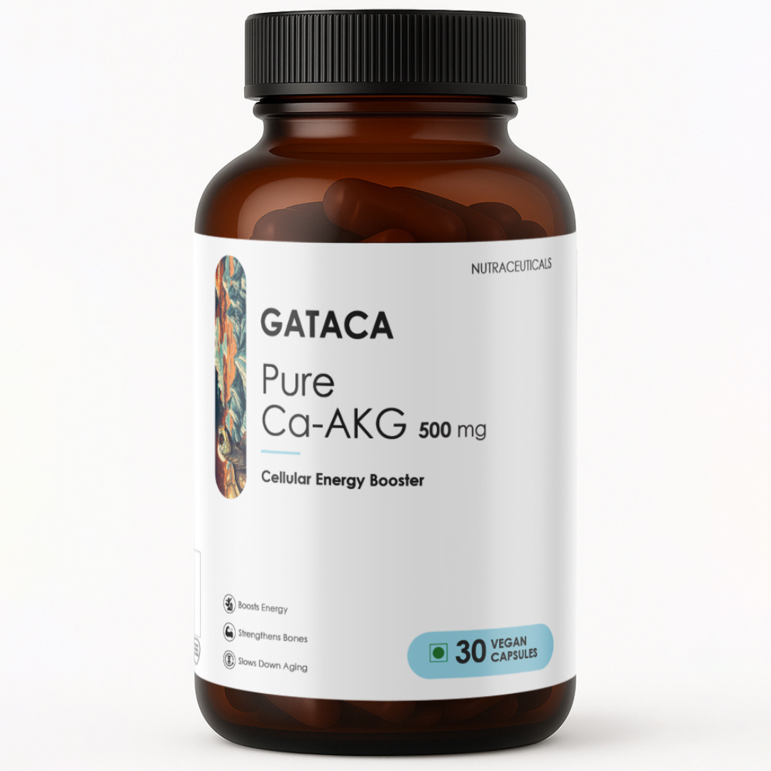 GATACA Pure Ca-AKG - 500 mg Capsules | Swadesiicart