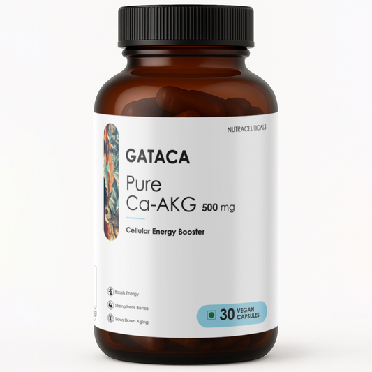 GATACA Pure Ca-AKG - 500 mg Capsules | Swadesiicart