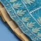 House of Panchhi Blue Net Gotapatti Work Lehenga & Blouse with Dupatta | Swadesiicart