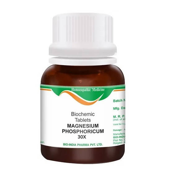 Bio India Homeopathy Magnesium Phosphoricum Biochemic Tablets | Swadesiicart