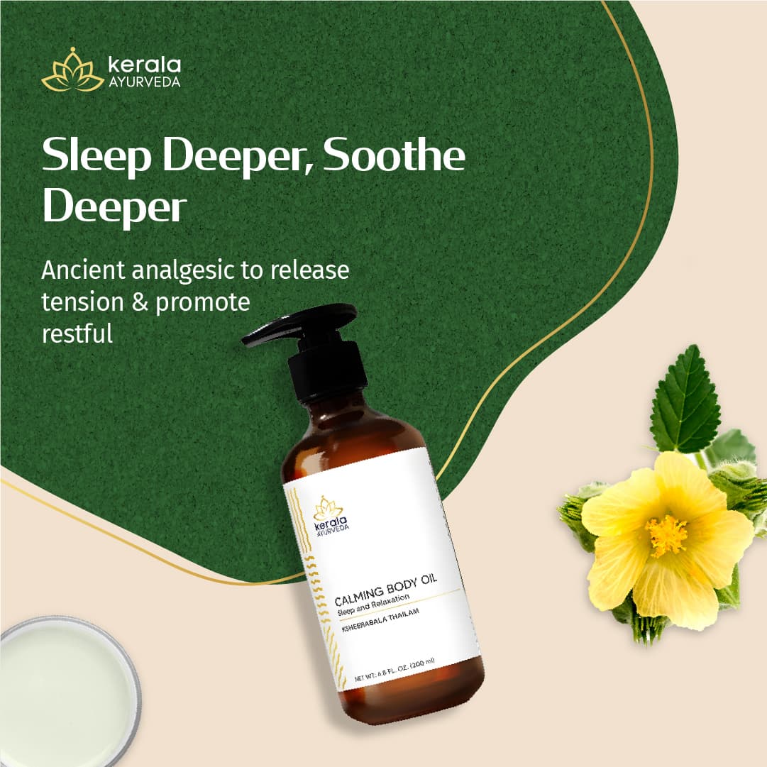 Calming Body Oil - Ksheerabala Thailam