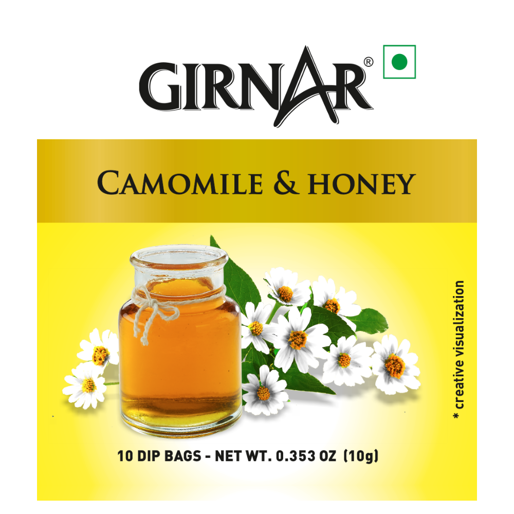 Girnar Camomile Infusion With Honey | Swadesiicart