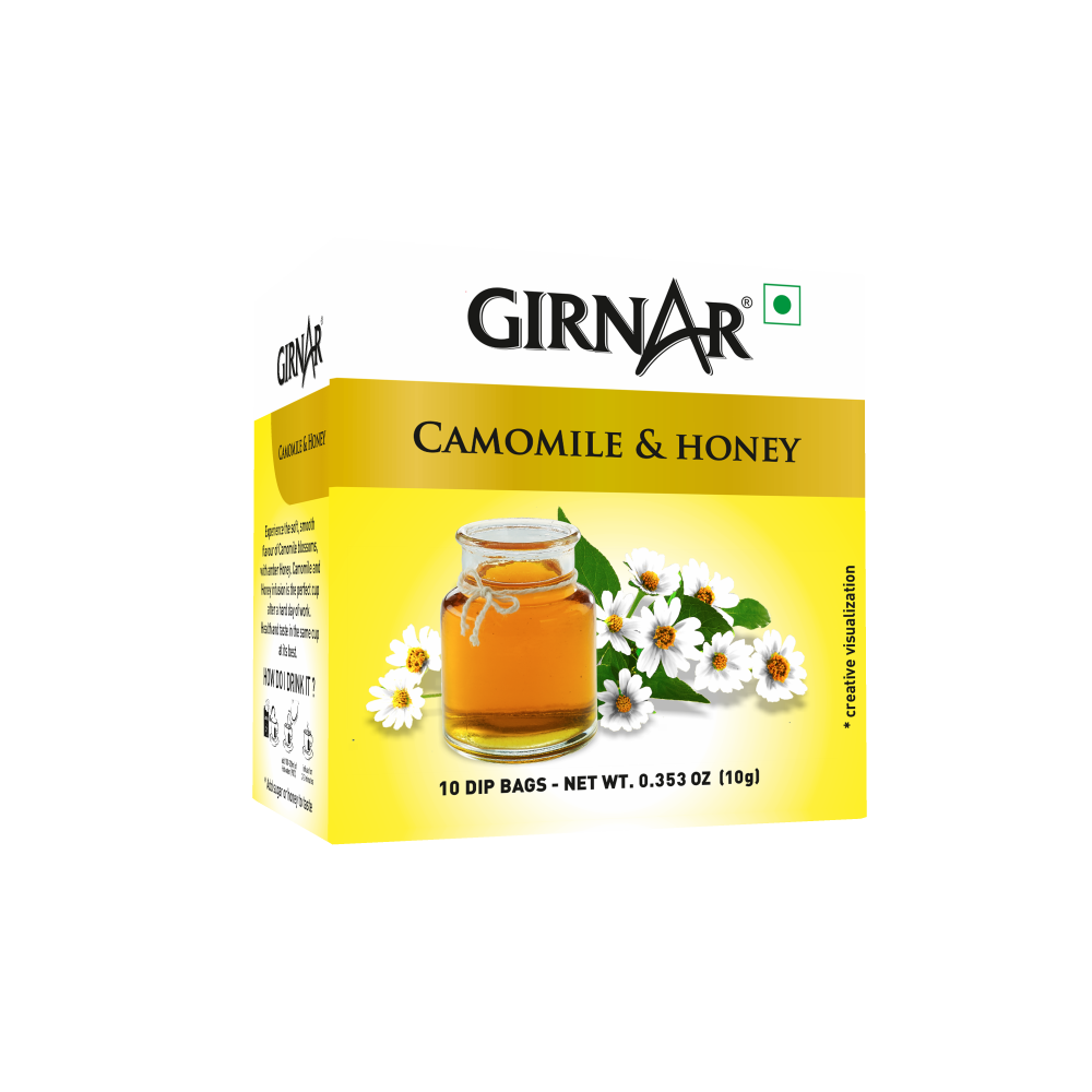 Girnar Camomile Infusion With Honey | Swadesiicart