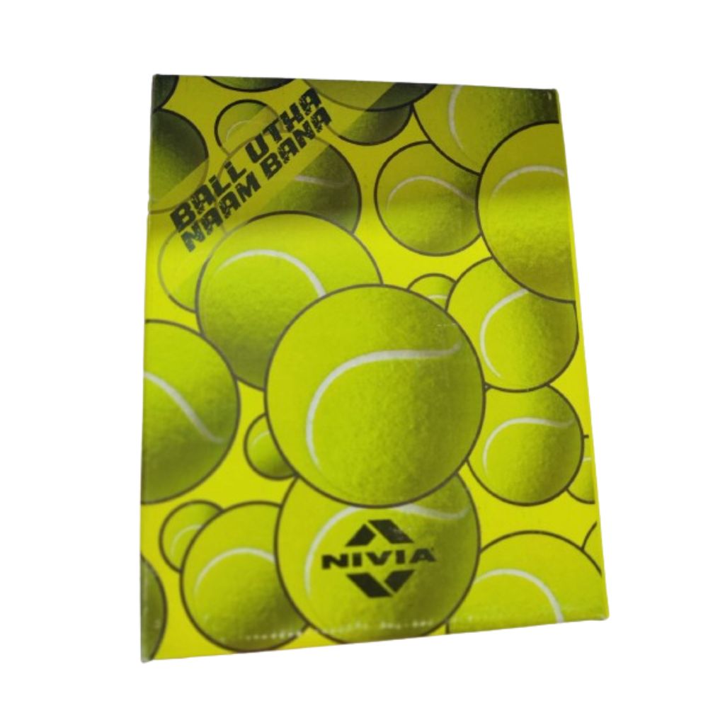 Nivia Rubber Cricket Tennis Ball (Pack Of 12) - Swadesiicart