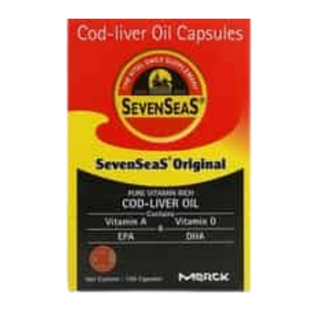 Seven Seas Original Cod-Liver Oil Capsules - Swadesiicart