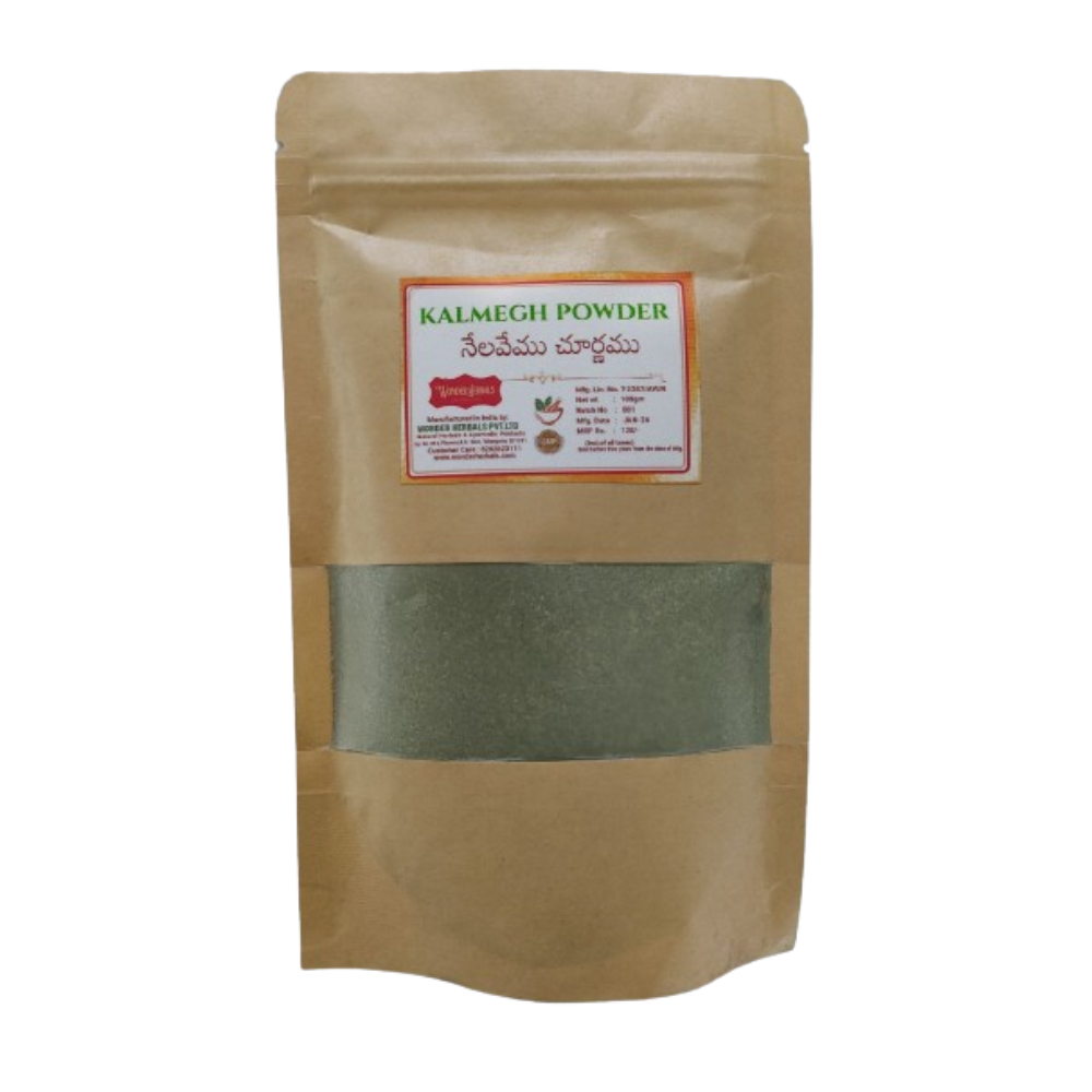 Wonder Herbals Green Chirayta (Nelavemu) Powder | Swadesiicart
