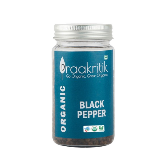 Praakritik Organic Black Pepper Whole - Praakritik Organics