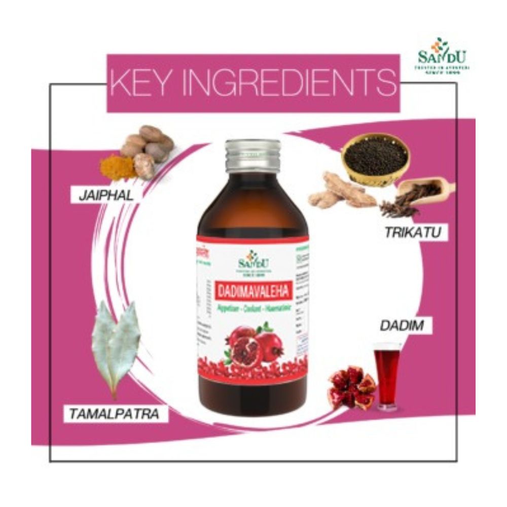 Sandu Dadimavaleha Syrup - Swadesiicart