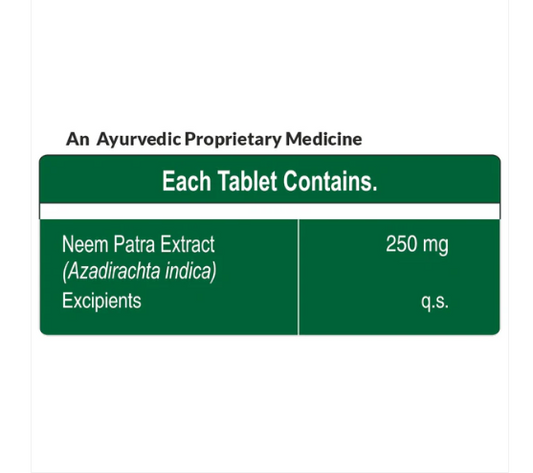 Pure Nutrition Neem Tablets | Swadesiicart