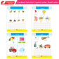 Cardinal Alphabet Letter Writing Book (Set of 3)|Alphabet Capital & Small Letter writing & Practice Book| Kindergarten Book for Kids Ages 3-6 Years