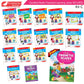 Cardinal Books Preschool Learning Junior KG (LKG) Kit C Set of 16| Ages 4-5 Years| Alphabet| Number| Rhymes and Stories| Phonic| Hindi Varnmala - Swadesiicart